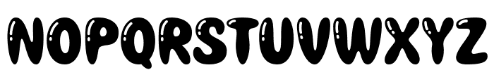 Bubble Chubby Font LOWERCASE