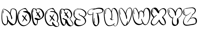Bubble Donuts Font LOWERCASE
