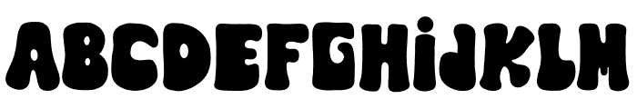 Bubble Gam 2 Font LOWERCASE