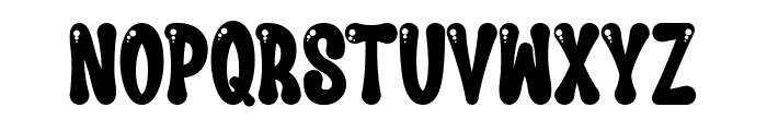 Bubble Groovie Font LOWERCASE