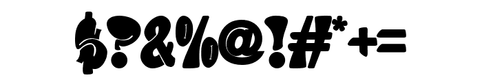 Bubble Horns Font OTHER CHARS