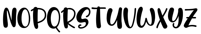 Bubble Time Regular Font UPPERCASE