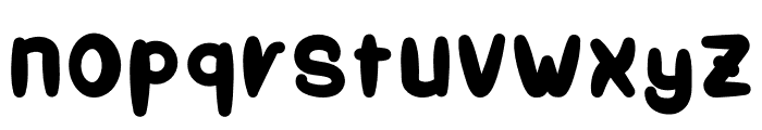 Bubble Trick Font LOWERCASE