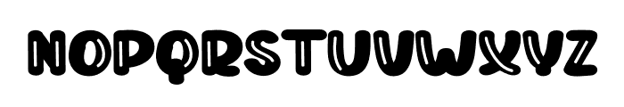 Bubble Wonder Font UPPERCASE