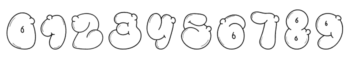 BubbleBaby Font OTHER CHARS