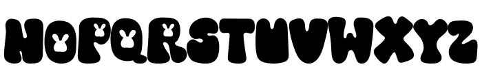 BubbleBunnyPop Font LOWERCASE