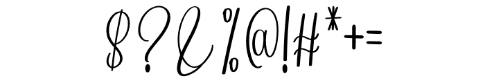 BubbleHandmade Font OTHER CHARS