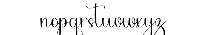BubbleHandmade Font LOWERCASE