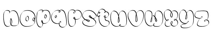 BubbleSugar Font LOWERCASE