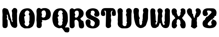 Bubble_Grunge Font UPPERCASE