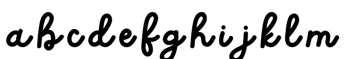 Bubblegum Script Font LOWERCASE