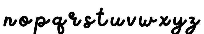 Bubblegum Script Font LOWERCASE