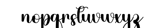 Bublegum Font LOWERCASE