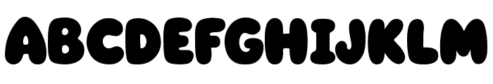 Buby Bambam Regular Font UPPERCASE