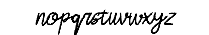 Buchero Italic Font LOWERCASE
