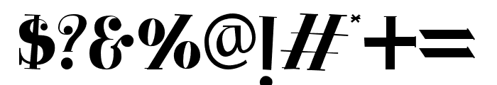 Bucin-Regular Font OTHER CHARS