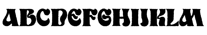 Buckary-Regular Font LOWERCASE
