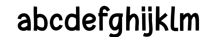 BuddyPlay-Regular Font LOWERCASE