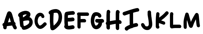 Budgy Regular Font UPPERCASE