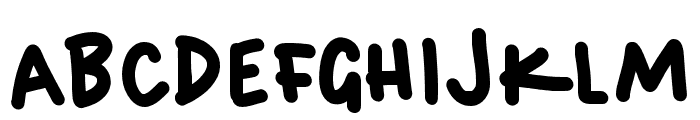Budgy Regular Font LOWERCASE