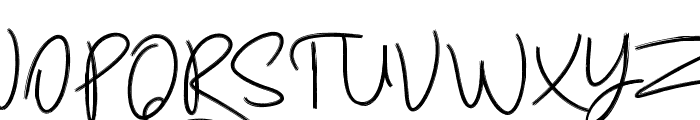 Budhayanti Script Font UPPERCASE