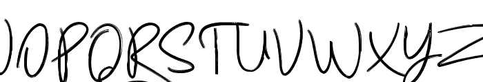 BudhayantiScript Font UPPERCASE