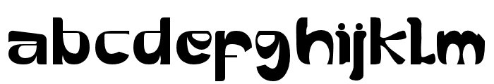 Buekrah Font LOWERCASE