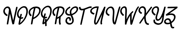 Buetyc Italic Font UPPERCASE