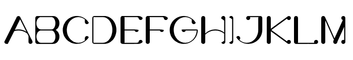 Bufferly Serif Font LOWERCASE