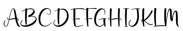 Buffied Font UPPERCASE