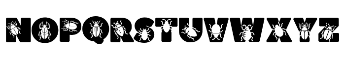 Bug Font UPPERCASE