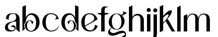 Bugaeil Font LOWERCASE