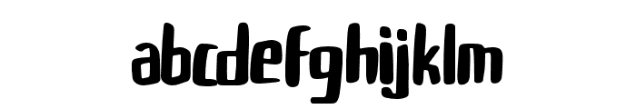 Buggiel-Regular Font LOWERCASE