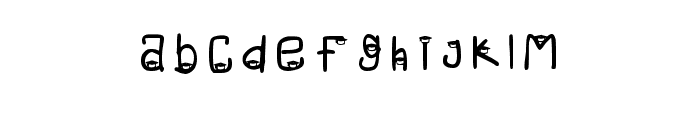 Bugle Regular Font LOWERCASE