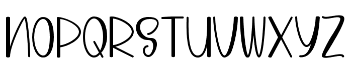 Buhary-Regular Font UPPERCASE