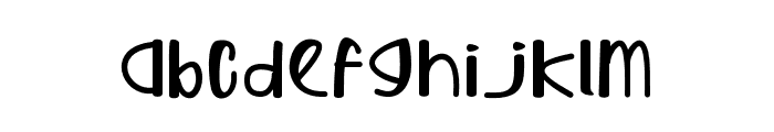 Buhary-Regular Font LOWERCASE