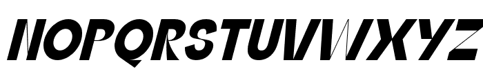Building Virtually Bold Italic Font UPPERCASE