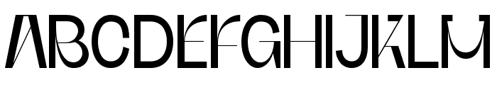 Building Virtually Regular Font UPPERCASE