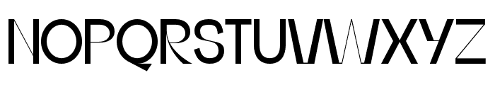 Building Virtually Regular Font UPPERCASE