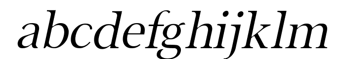 Buitenzorg Italic Font LOWERCASE