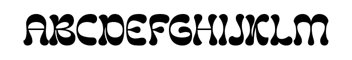 Bukaron Regular Font UPPERCASE