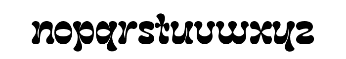 Bukaron Regular Font LOWERCASE