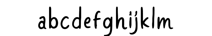 Bulbatail-Regular Font LOWERCASE