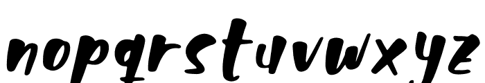 Buldafest Nostern Italic Font LOWERCASE