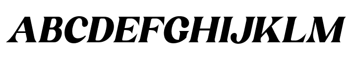 BulgariClub-Italic Font UPPERCASE
