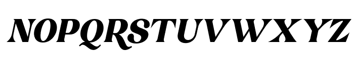 BulgariClub-Italic Font UPPERCASE