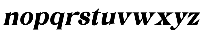 BulgariClub-Italic Font LOWERCASE