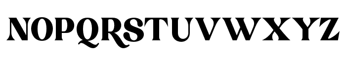 BulgariClub-Regular Font UPPERCASE