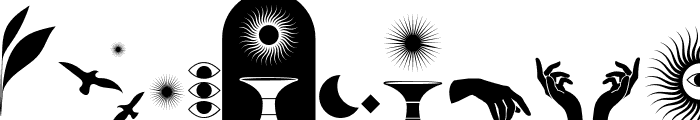 Bulgatry Icon Icon Font LOWERCASE
