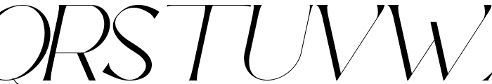 Bulgatry Italic Font UPPERCASE